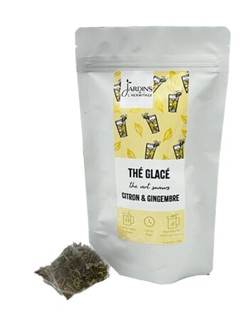 THÉ GLACE CITRON & GINGEMBRE 8 X SACHET = 8L de Thé glacé