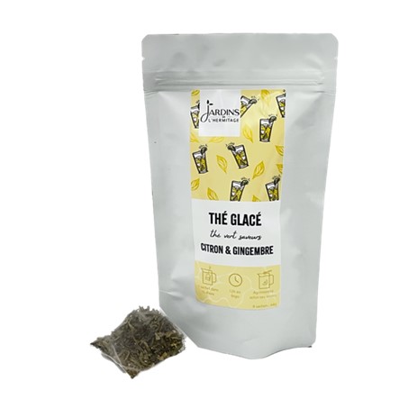Thé glacé citron & gingembre - sachets pré-dosés 8 x 1 Litre